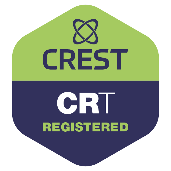 CREST Registered Penetration Tester badge